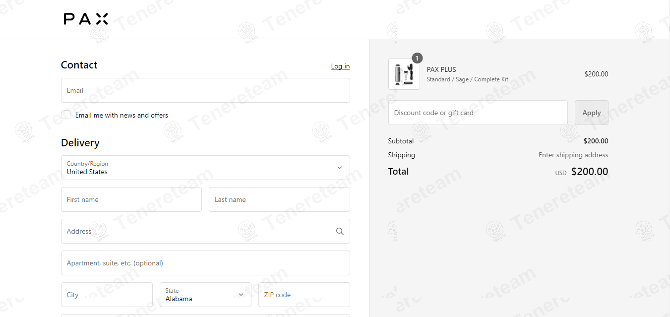 How to apply PAX coupon code